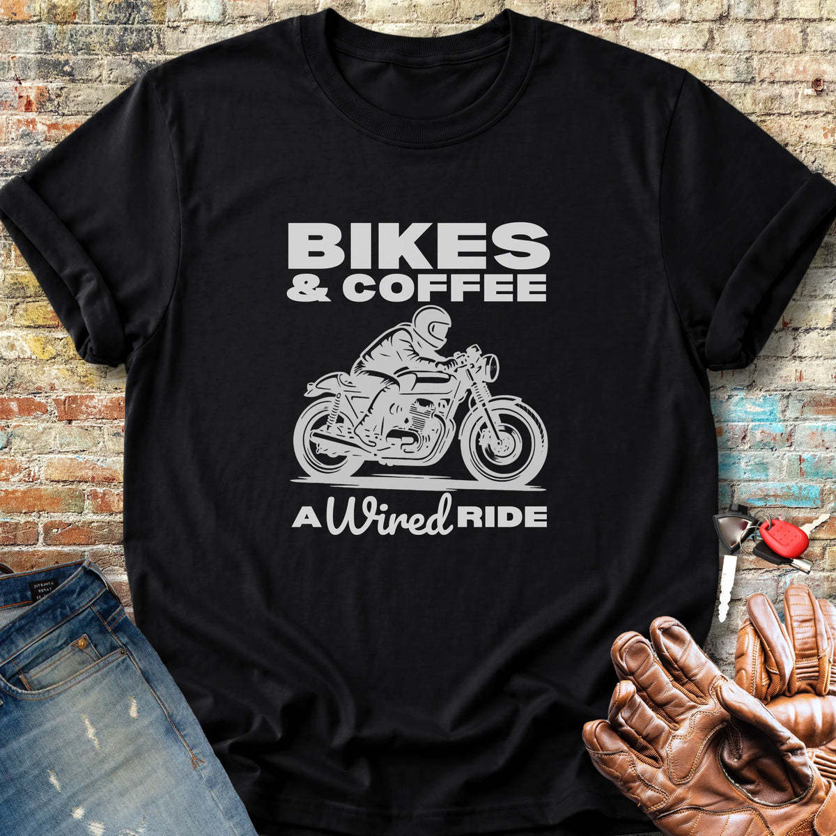 Wired Ride Classic T-Shirt - Black