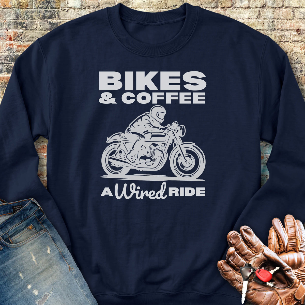 Wired Ride Sweatshirt - Navy