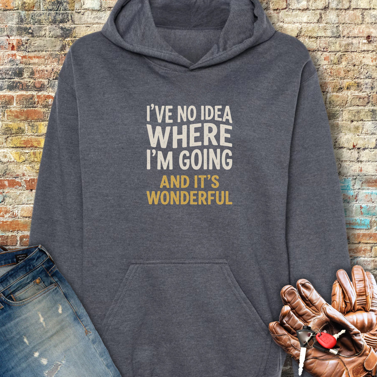 Wonderful Hoodie - Dark Heather