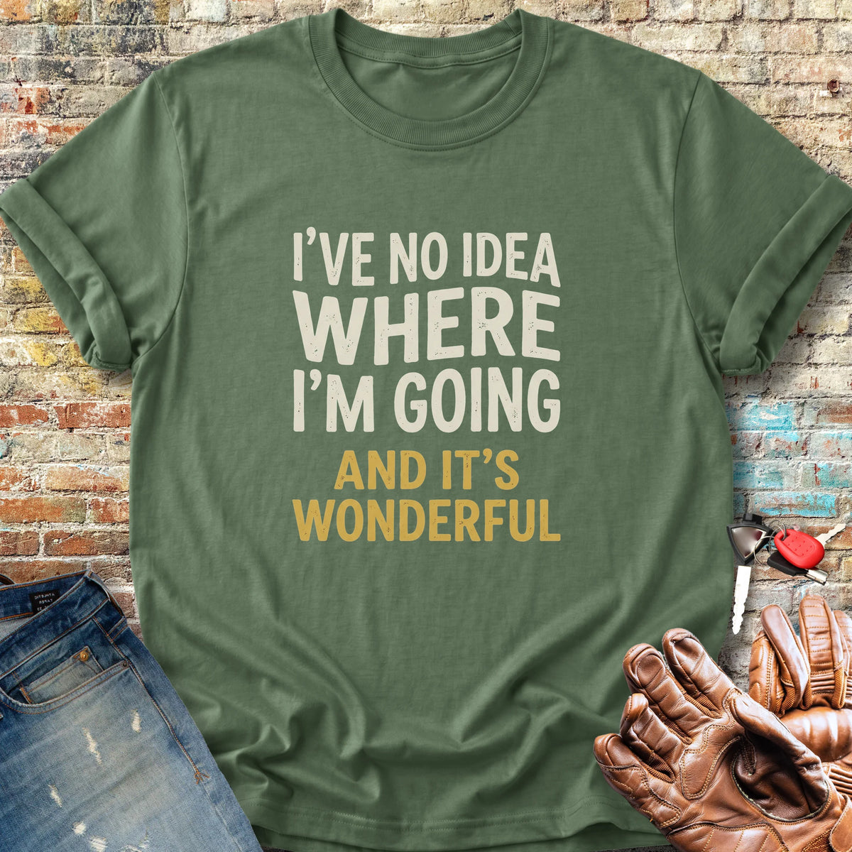 Wonderful Classic T-Shirt - Military Green
