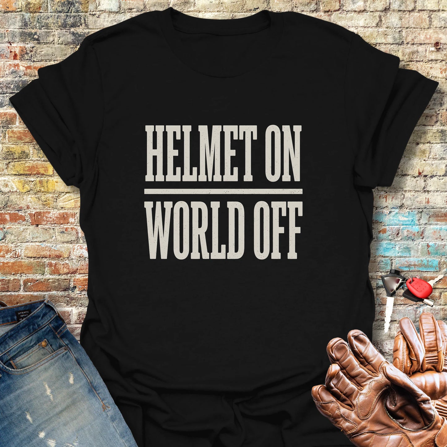 World Off T-Shirt - Black