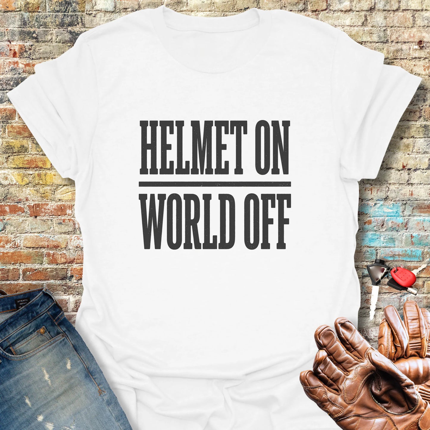 World Off T-Shirt - White