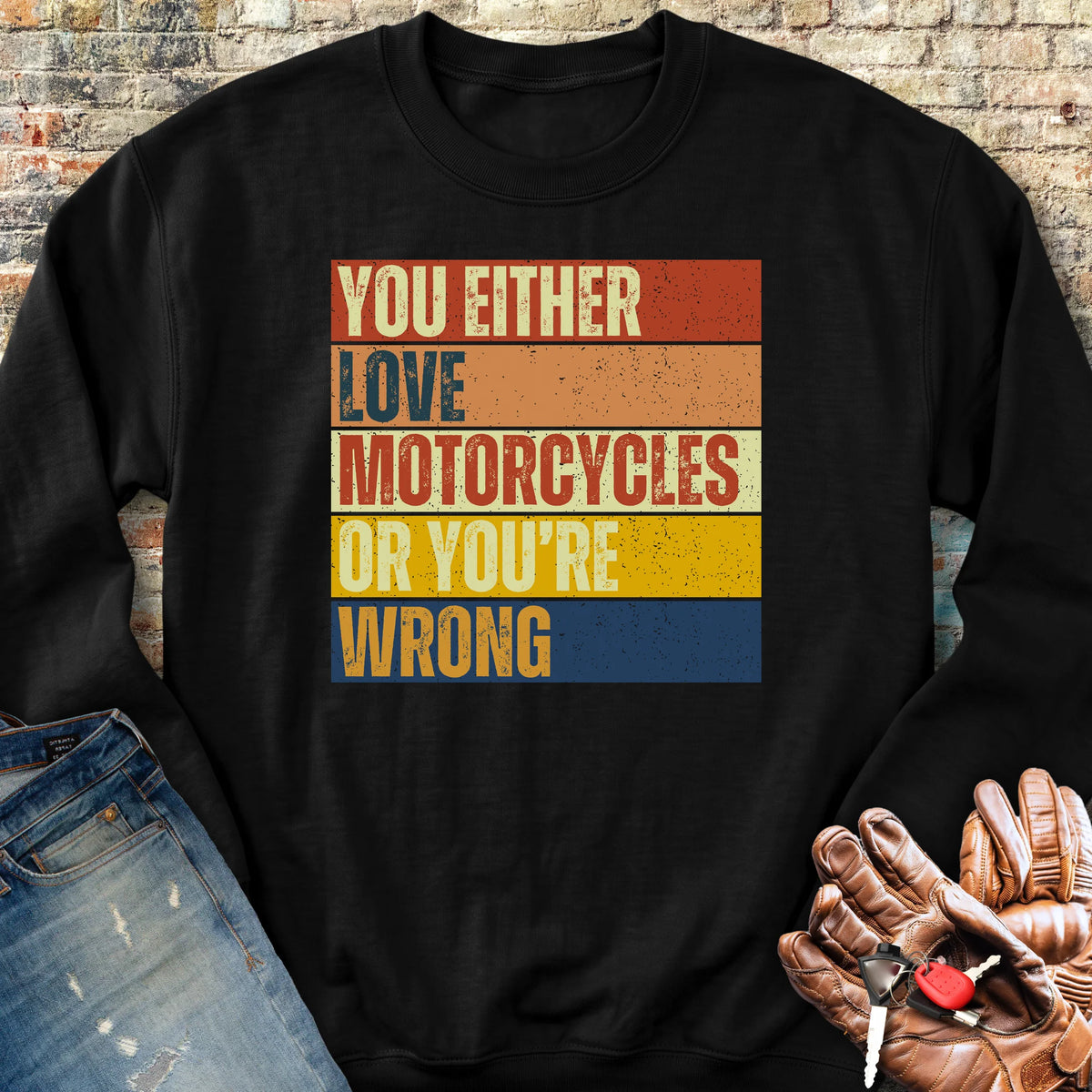 Wrong (Block) Sweatshirt - Black