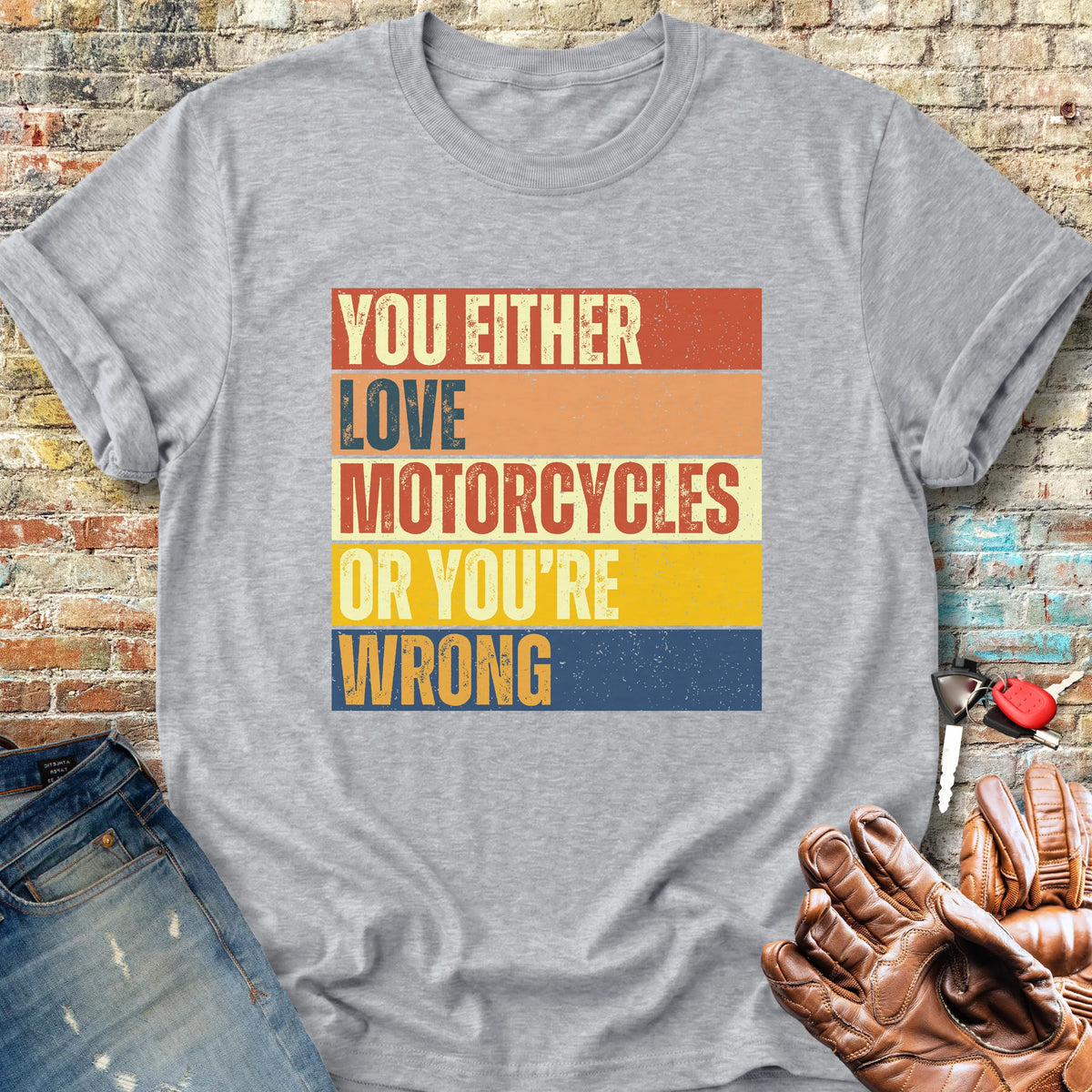 Wrong (Block) Classic T-Shirt - Sport Grey