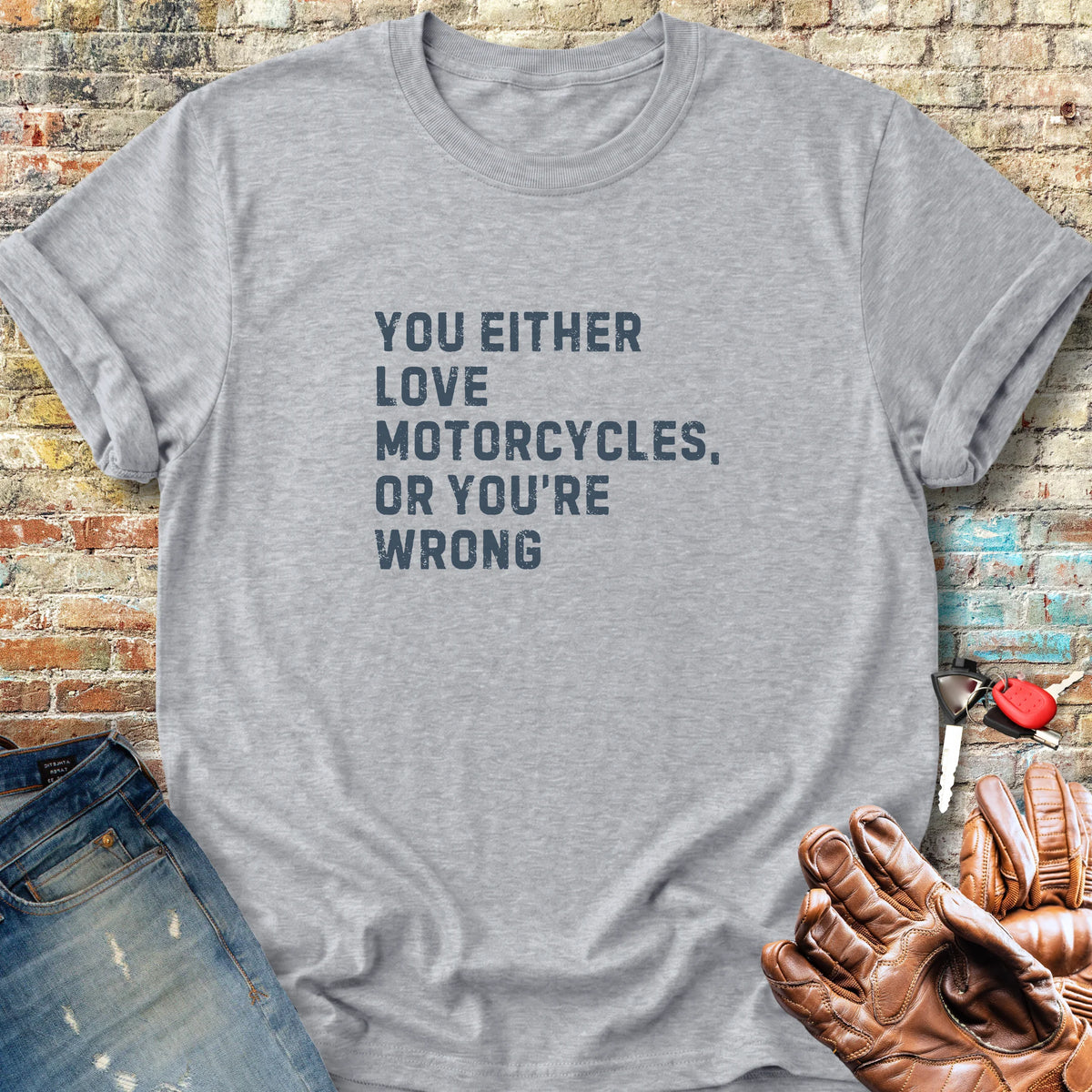 Wrong (Text) Classic T-Shirt - Sport Grey