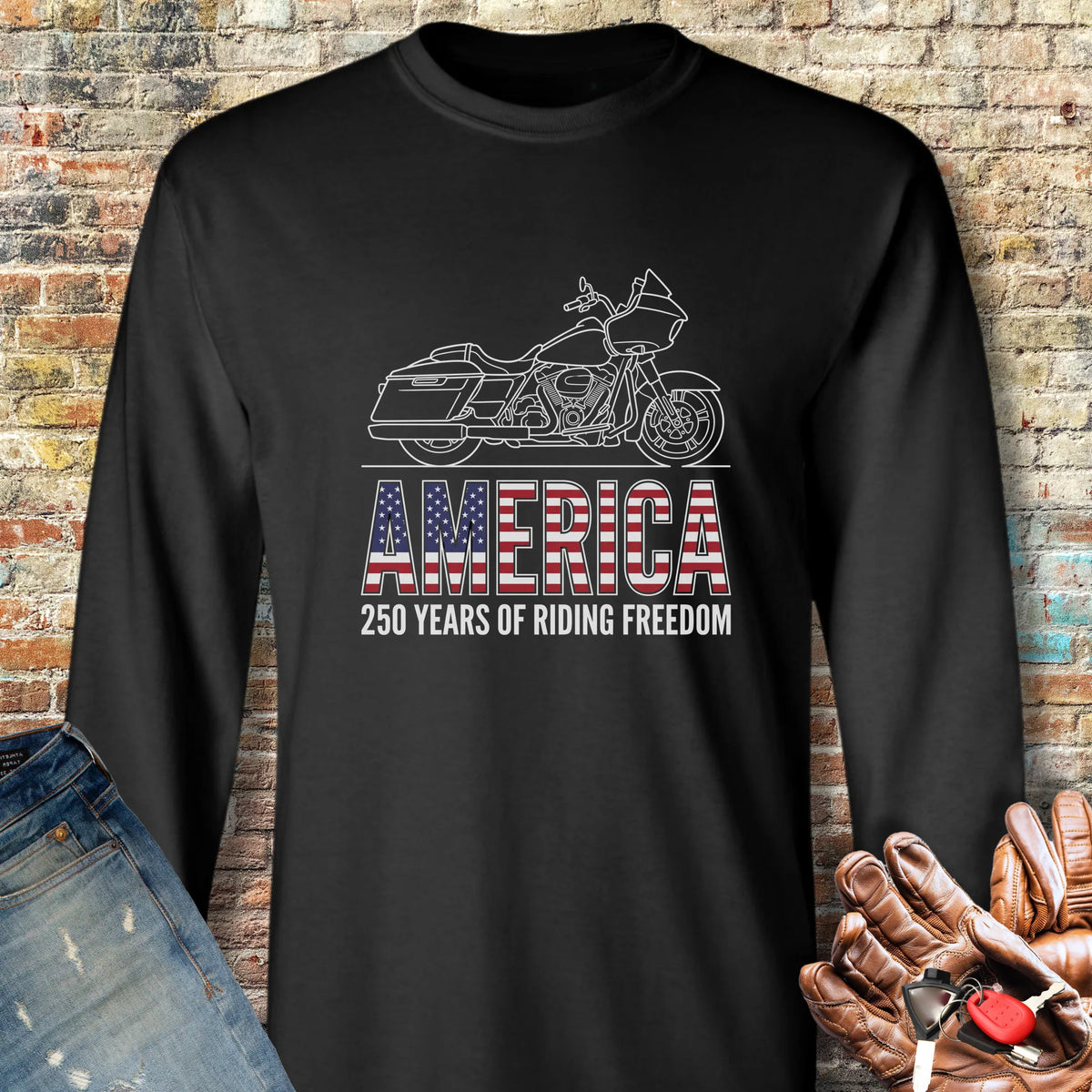 Years of Riding 250 Long Sleeve T-Shirt - Black