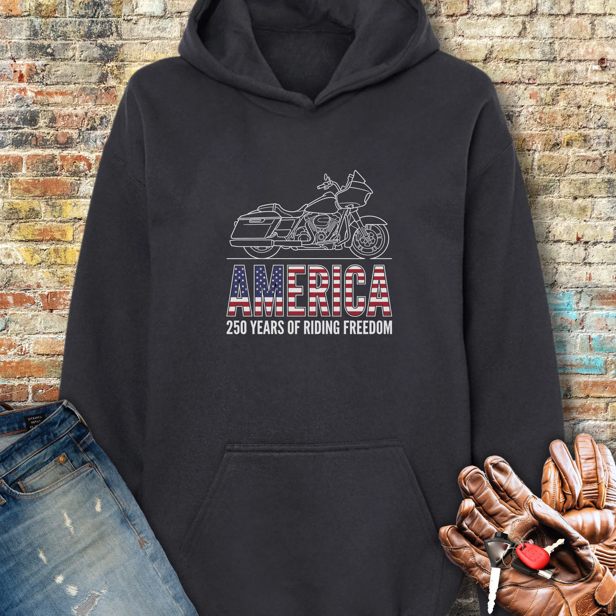 Years of Riding 250 Hoodie - Black