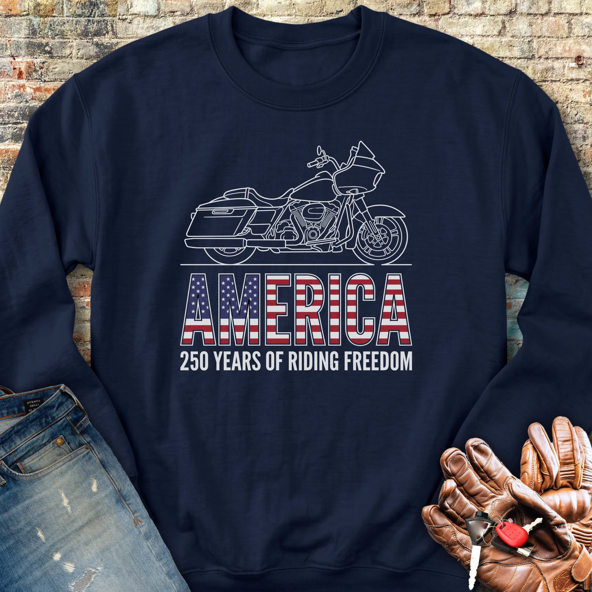 Years of Riding 250 Sweatshirt - Navy