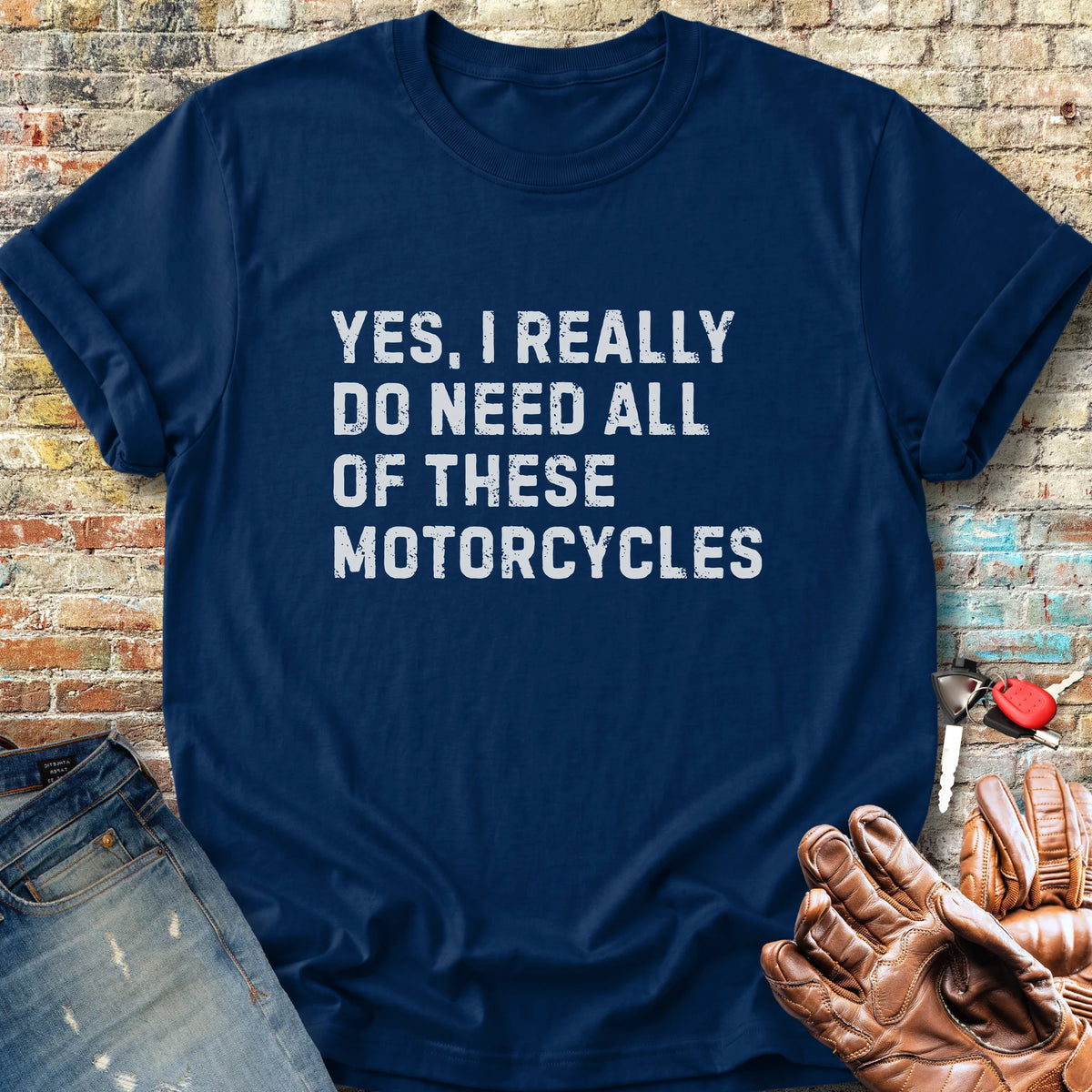 Yes Classic T-Shirt - Navy