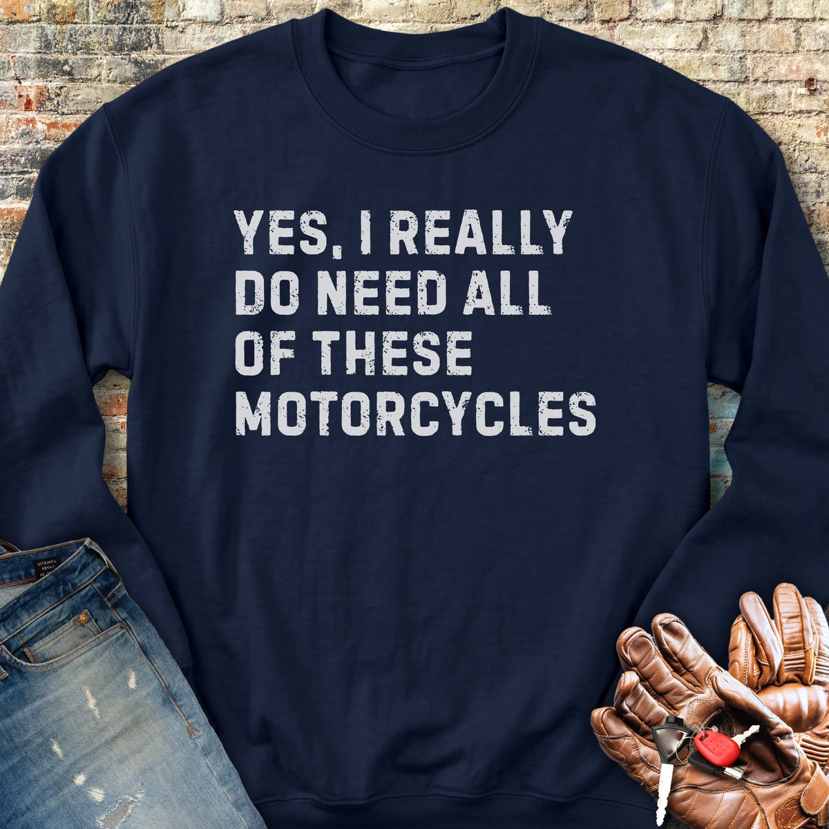 Yes Sweatshirt - Navy