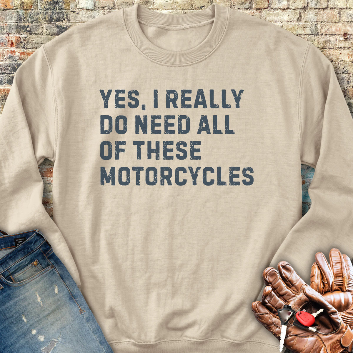 Yes Sweatshirt - Sand