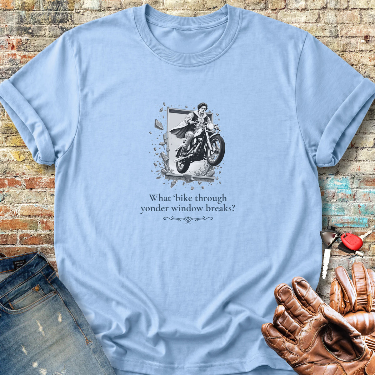 Yonder Window Classic T-Shirt - Light Blue