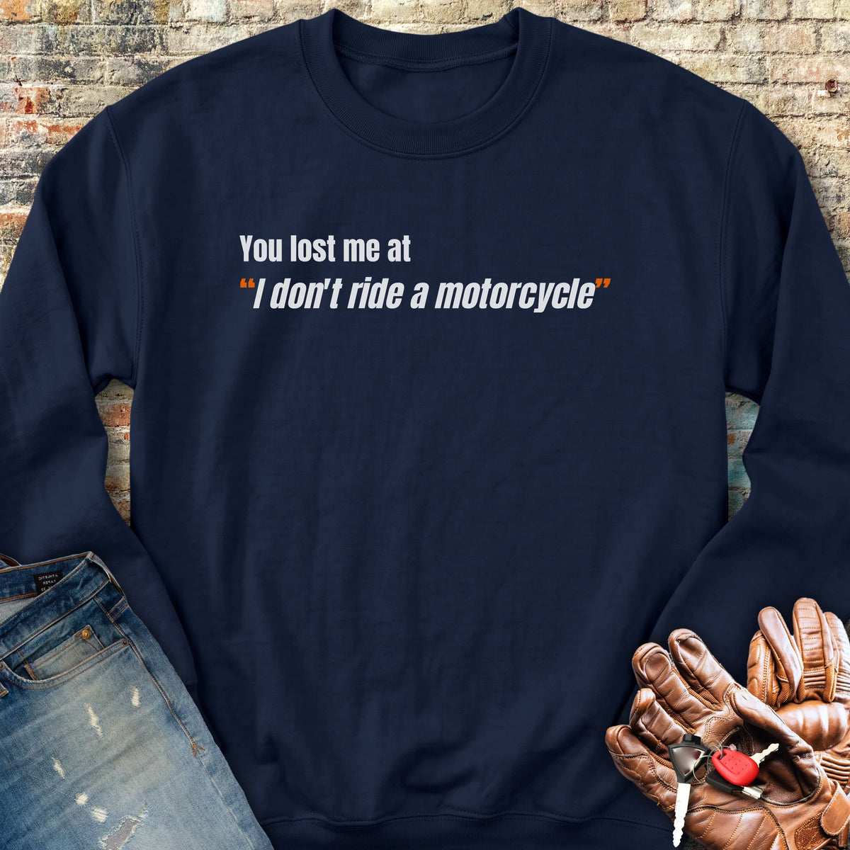 You Lost Me Sweatshirt - Navy