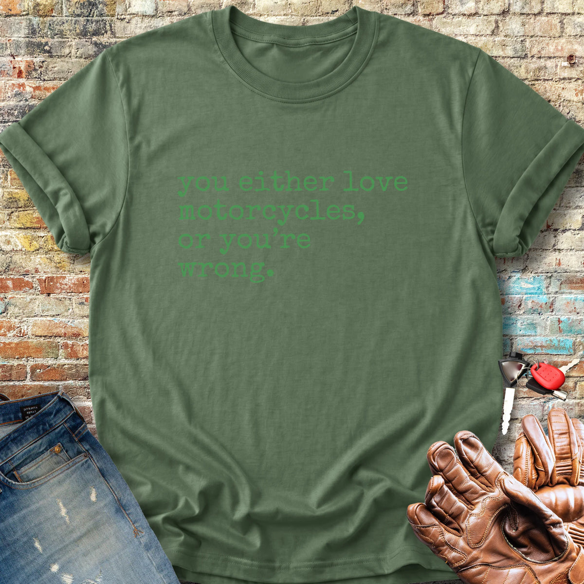 Wrong Classic T-Shirt - Military Green