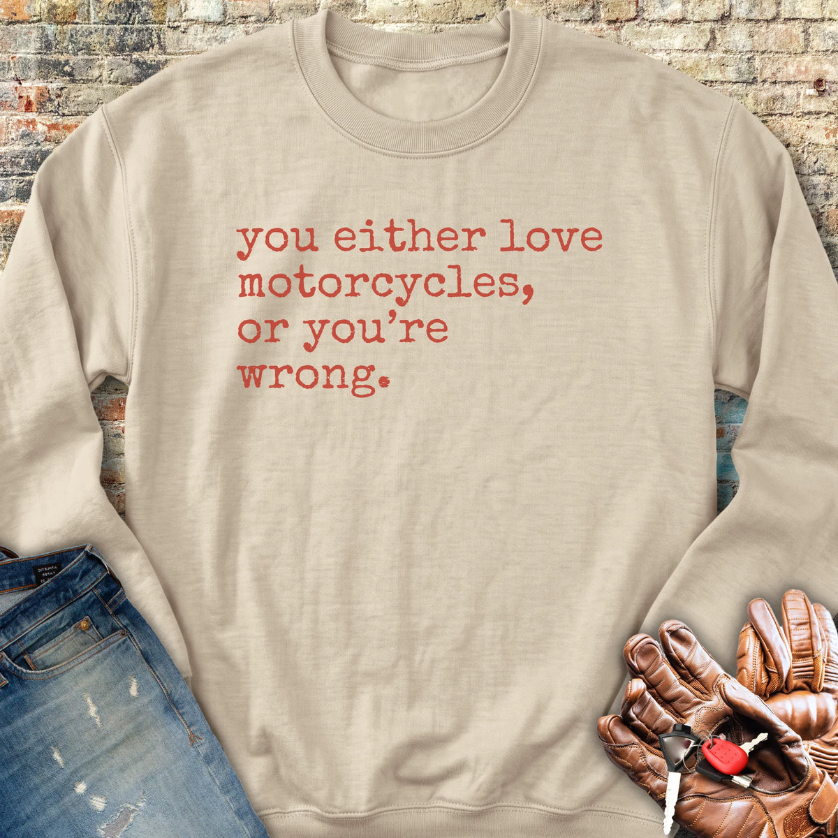 Wrong Sweatshirt - Sand