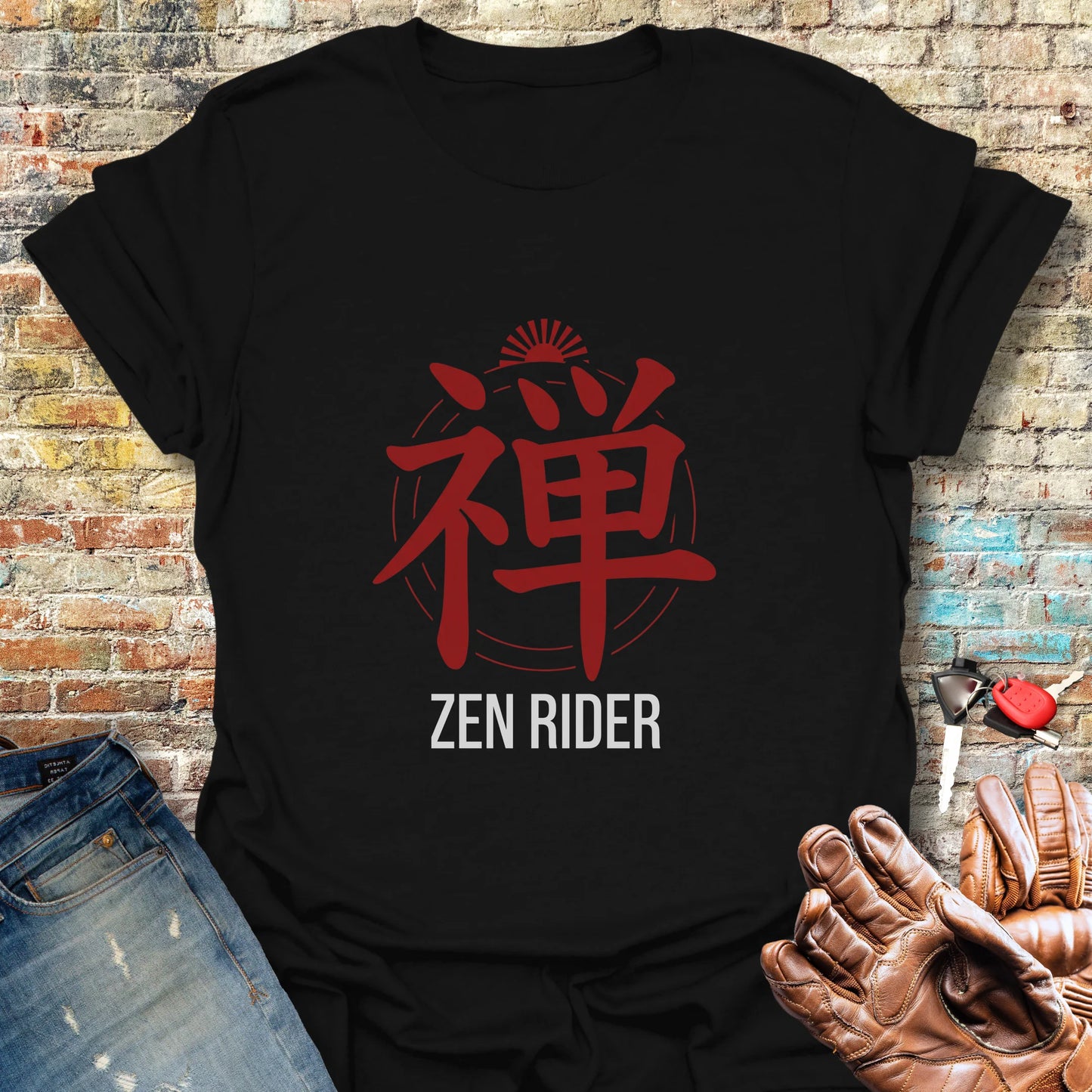 Zen Rider T-Shirt - Black
