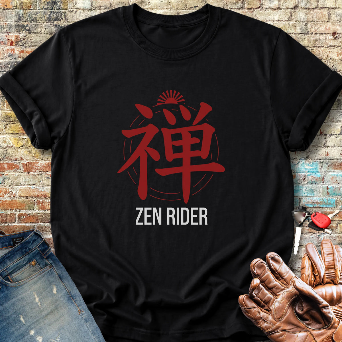 Zen Rider Classic T-Shirt - Black