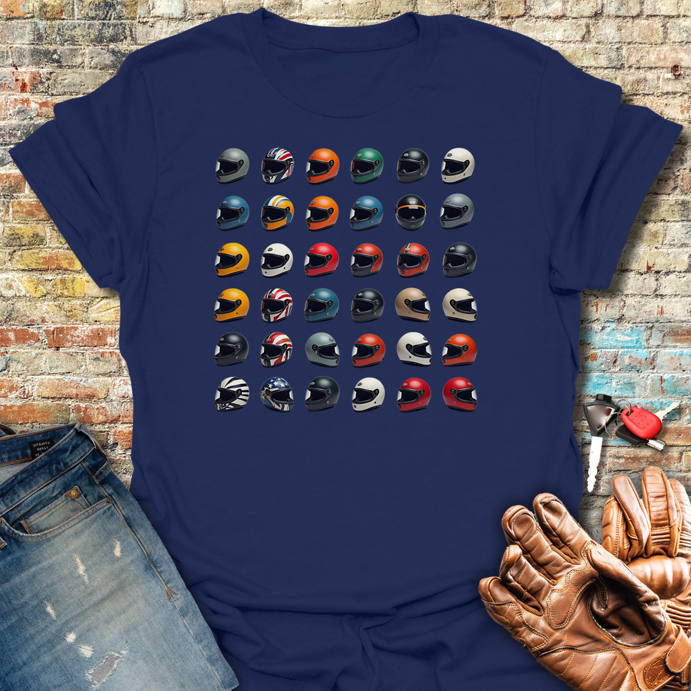 Crash Helmets T-Shirt