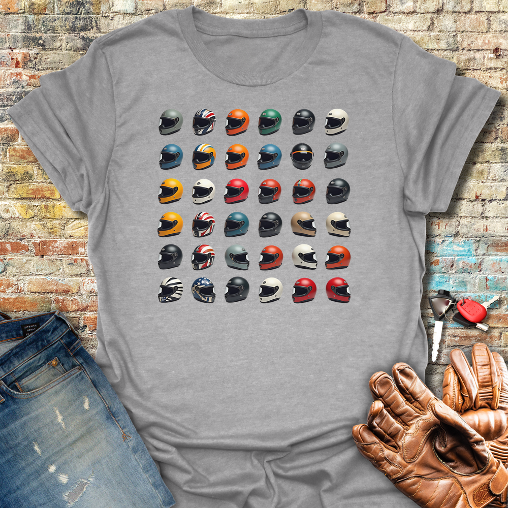 Crash Helmets T-Shirt