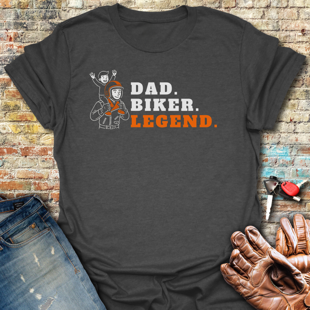 Dad Biker Legend T-Shirt