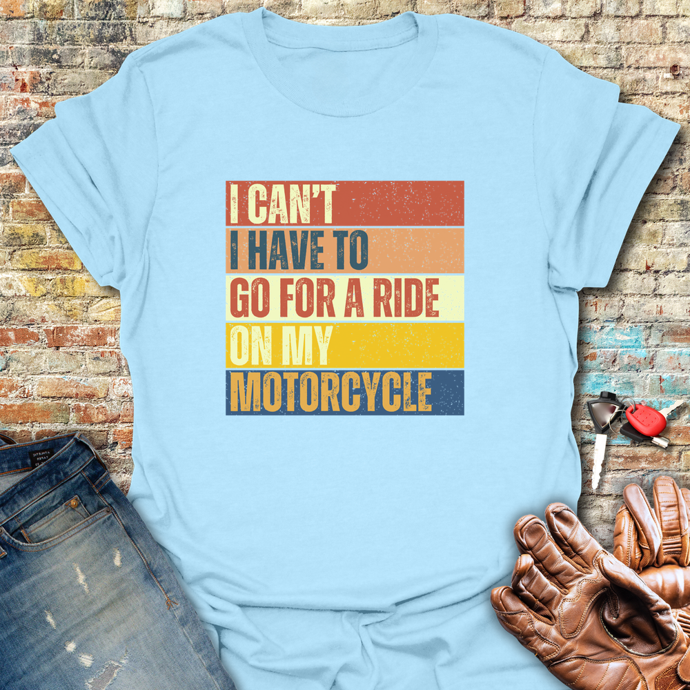 I Can't (Block) T-Shirt