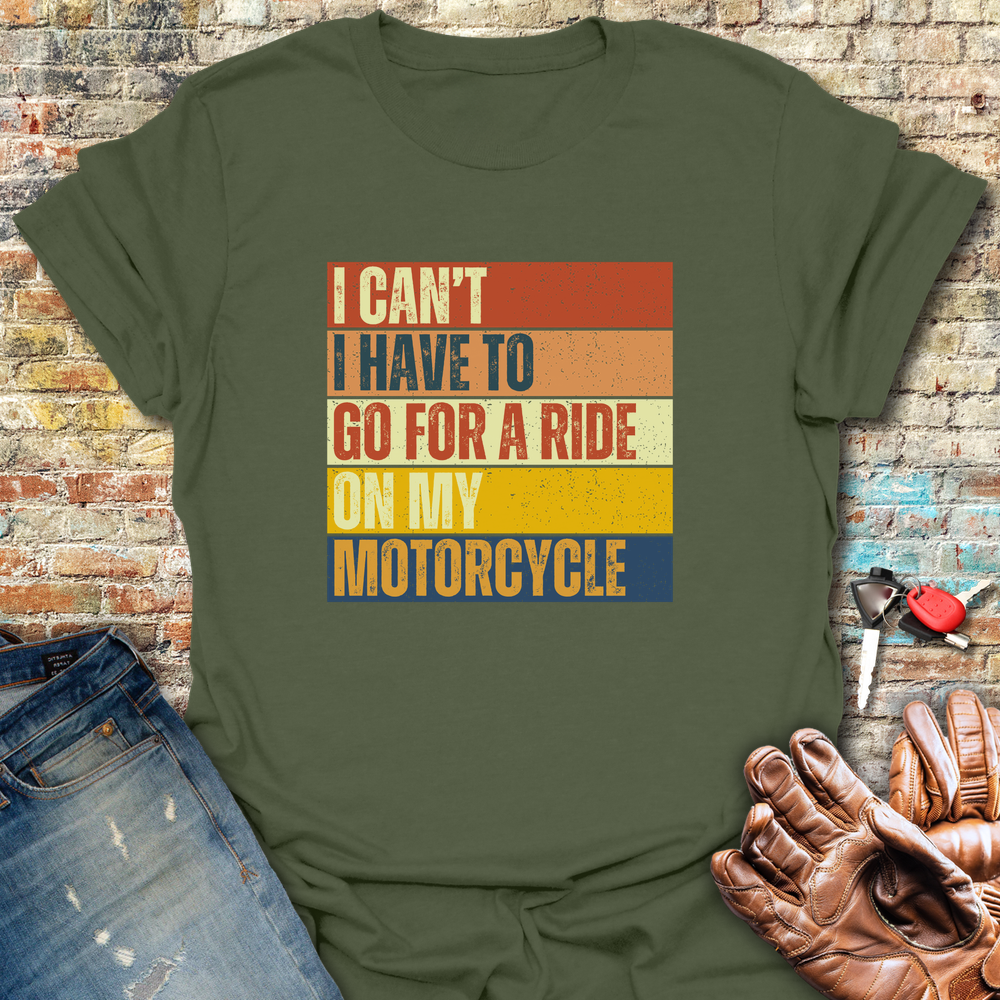 I Can't (Block) T-Shirt