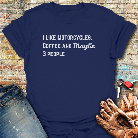 Motorcycles & Coffee T-Shirt