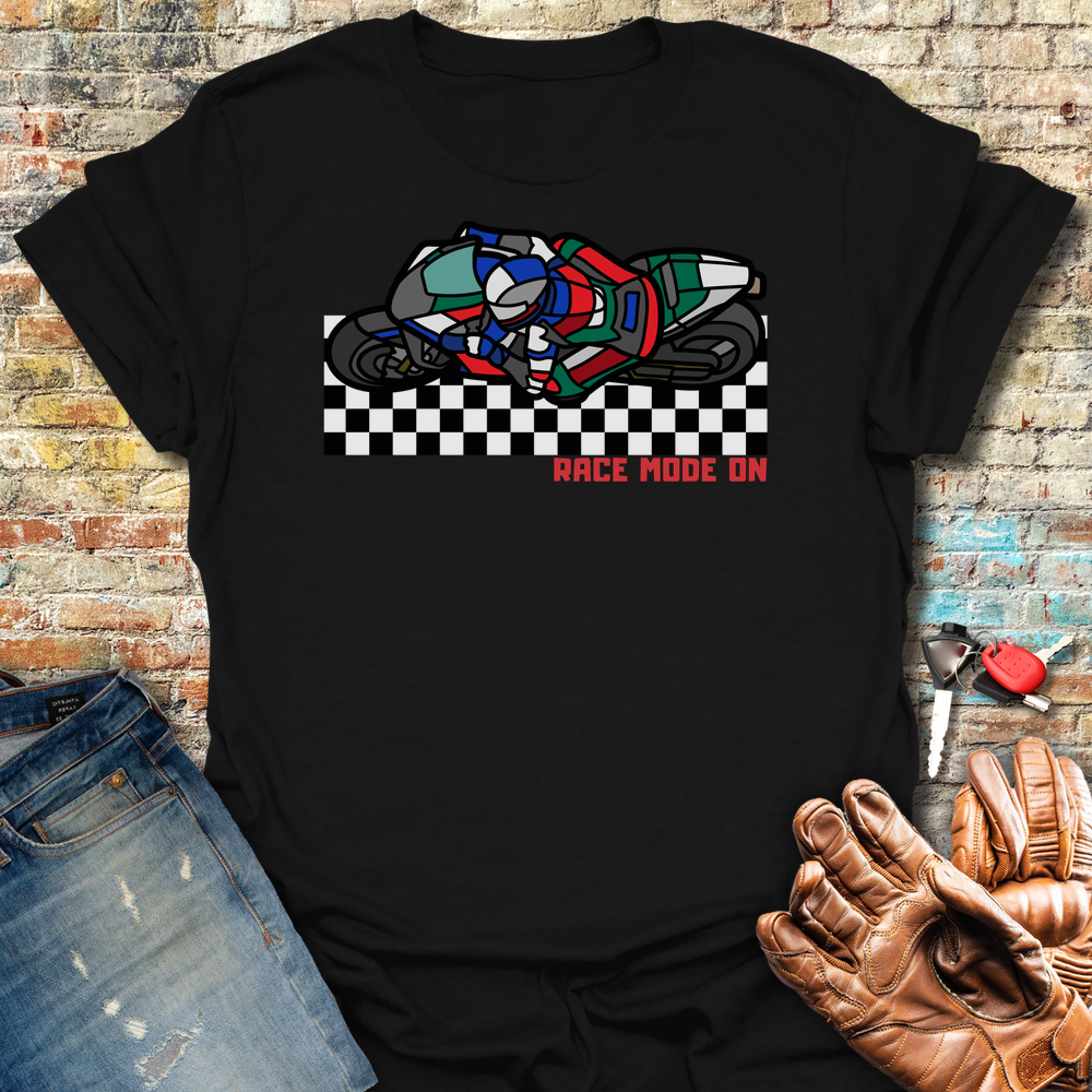 Race Mode On T-Shirt