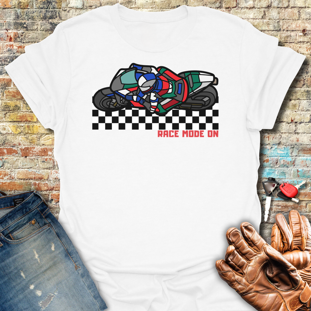 Race Mode On T-Shirt