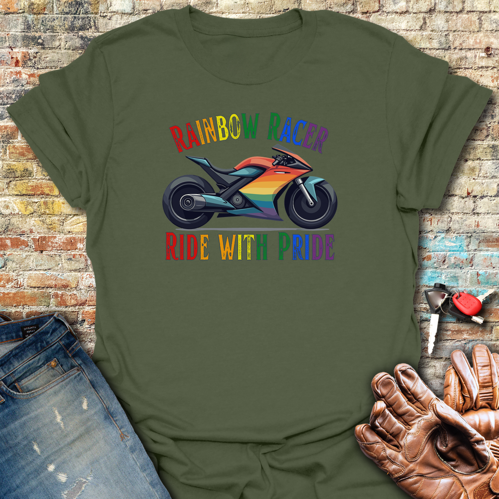 Rainbow Racer T-Shirt