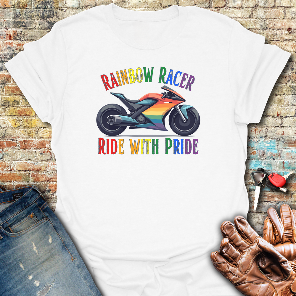 Rainbow Racer T-Shirt
