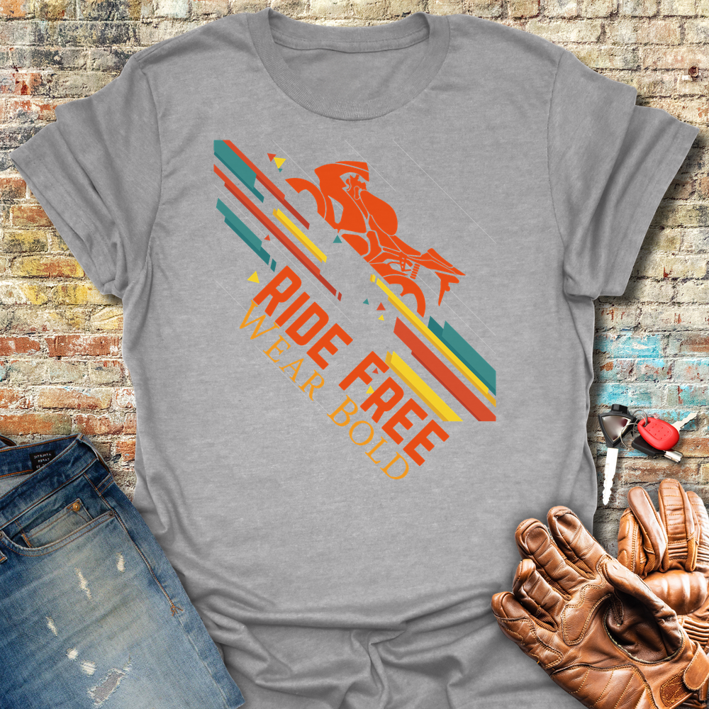 Ride Free Wear Bold T-Shirt