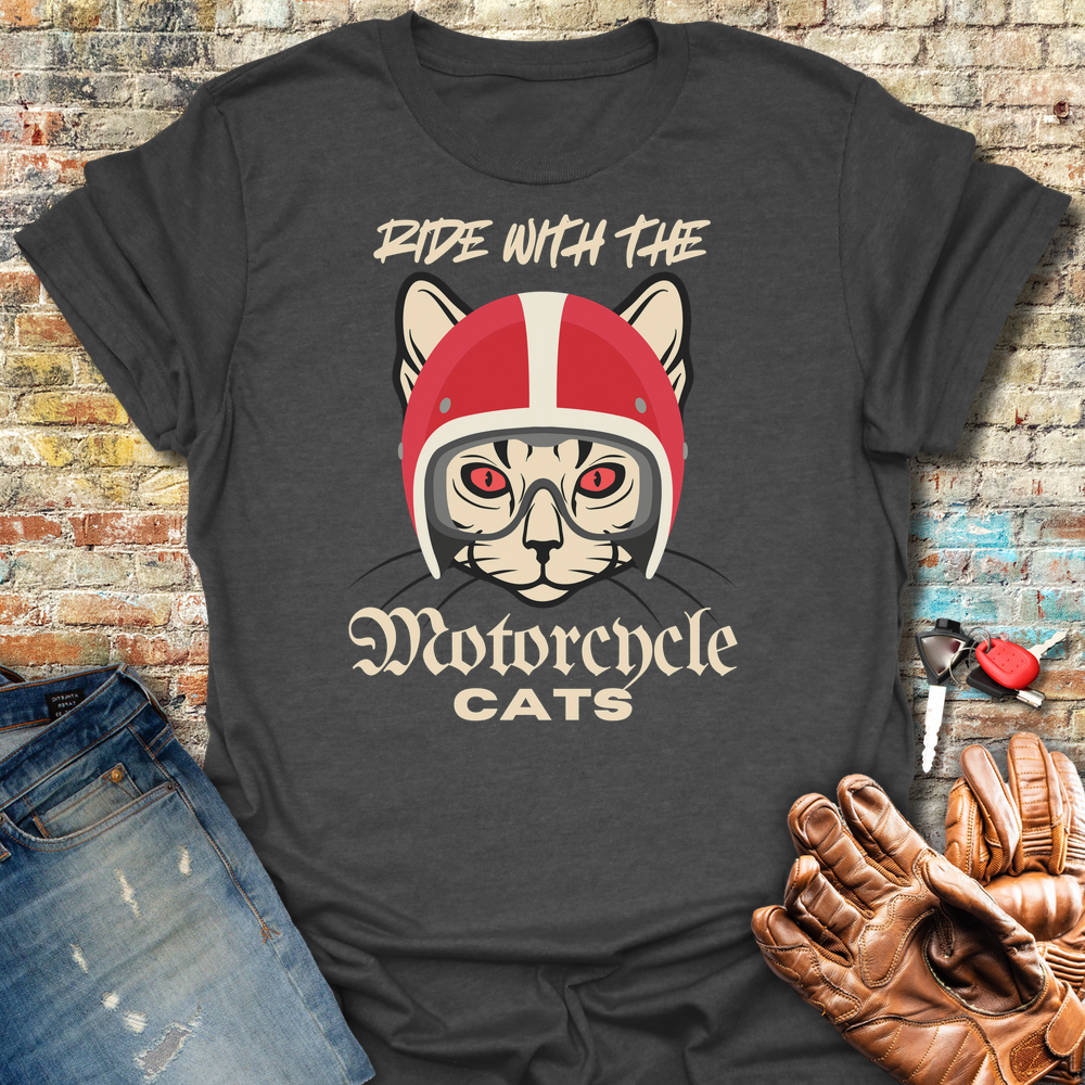 The Motorcycle Cats T-Shirt
