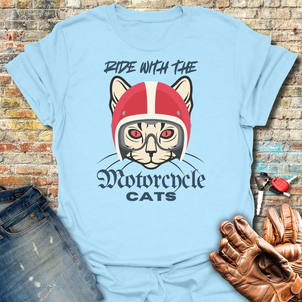 The Motorcycle Cats T-Shirt