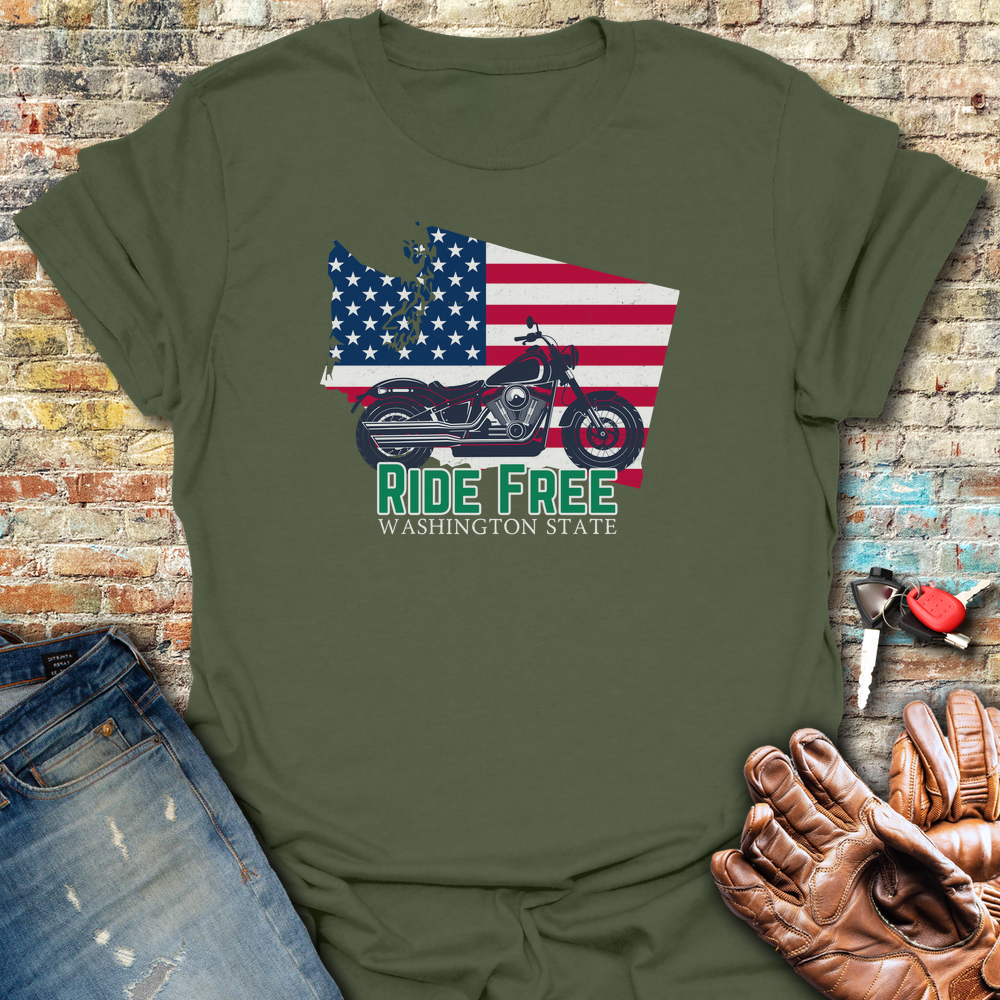 Ride Free WA  T-Shirt